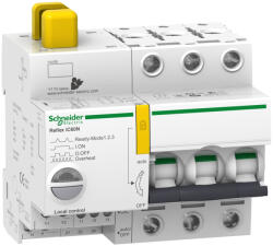 Schneider Electric Acti9 Reflex iC60N - A9C63316 - beépített megszakító vezérlés, 3P, D, 16A (A9C63316)