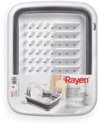 Rayen Suport pentru vase pliabil Rayen, 37, 7x29, 3 cm, gri-alb, cu abtropire eficienta (2301.01) Uscator vase