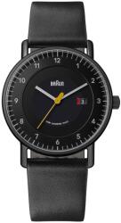 Braun Ceas barbatesc Braun BN0301BKBKG, 40 mm, cu cadran negru si bratara din piele (BN0301BKBKG) Ceas