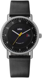Braun Ceas barbatesc Braun BN0301BKSLBKG, 40 mm, cu display solar, curea din piele neagra (BN0301BKSLBKG) Ceas