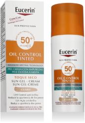 Eucerin Sun Protection Oil Control Tinted Sun Gel-Cream SPF 50+ 50 ml нюанс Light Лосион за тяло