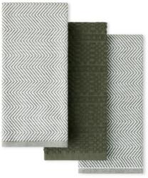 KitchenAid Prosoape de Bucatarie KitchenAid Evergreen Design, 3 buc, 100 Bumbac, Verde Inchis (K3023614TDKA A223) Prosop