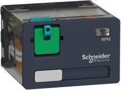 Schneider Electric Harmony Electromechanical Relays - RPM41BD - RPM teljesítményrelé, 4CO, 15A, 24VDC, tesztgombbal (RPM41BD)