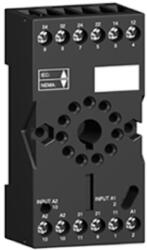 Schneider Electric Harmony Timer Relays - RUZC3M - foglalat, RUM/RE88 univerzális reléhez, hengeres 3CO relékhez, vegyes elrendezésű, csavaros (RUZC3M)