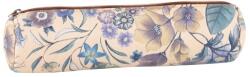 OXFORD Penar Oxford, tip etui rotund, print floral, culoare bej/albastru 400165559 Penar