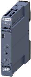 Siemens 3RP2505-2AW30-0AX0 időrelé LED-del, 13 funkciós, 7 időtartomány (0.05s - 100h), 12-240VAC/DC, 1CO, (festett NYÁK), rugós csatlakozás (3RP25052AW300AX0)