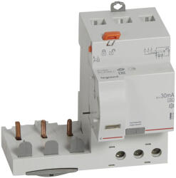 Legrand DX3 áramvédő relé 3P 400V~ A 63A 30mA - 410480 (410480)