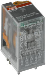 ABB 1SVR405612R3000 CR-M230AC3 dugaszolható miniatűr relé, érintkezők: 3 váltó, 10 A, 230 V AC (1SVR405612R3000)