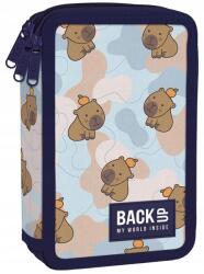 BackUP Penar echipat BackUp 8 EW - Orange Capybara, 3 fermoare (710230) Penar
