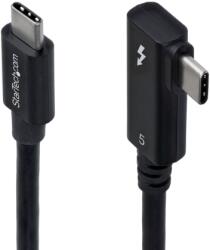 StarTech Cablu de date Startech TBLT5MM80CM240WRA, USB-C male - USB-C male, 0.8 m, Black (TBLT5MM80CM240WRA)