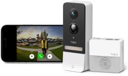 TAPO TP - LINK Tapo D230S1 akkumulátorral működő kamerás ajtócsengő hubbal