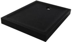 New Trendy Mild Stone cădiță de duș dreptunghiulară 120x90 cm negru B-0577 (B0577)
