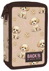 BackUP Penar echipat BackUp 8 DW - Beige Dogs, 2 fermoare (711213) Penar