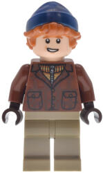 LEGO® Minifigurák Ron Weasley - Reddish Brown Jacket, Dark Tan Legs, Dark Blue Beanie hp585 (hp585)