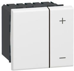  Legrand 078407 Program Mosaic 2 vezetékes 400W 2 modulos fehér univerzális fényerőszabályzó (078407) (078407)