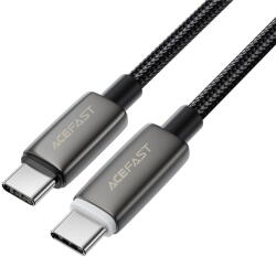 ACEFAST Cablu USB-C, 60W, Oprire Inteligenta, 1.2m - Acefast (C23-03) - Black (KF2362657) - vexio