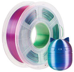 ANYCUBIC PLA Silk Tri PLA-filament 1.75mm kék, zöld és lila AHSC14-103