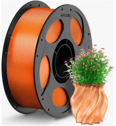 ANYCUBIC PETG Filament 1.75mm 1kg átlátszó narancs AHPETO-102