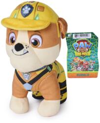 Spin Master Paw Patrol Paw Patrol si dinozaurii, Catelusii de plus, jucarie de plus, Rubble