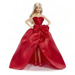 Mattel Barbie, papusa de Craciun, blonda Papusa Barbie