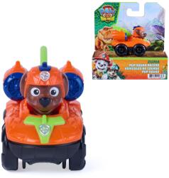 Spin Master Paw Patrol Paw Patrol si dinozaurii, Zuma, mini-vehicul cu figurina Figurina