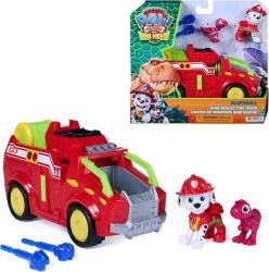 Spin Master Paw Patrol Paw Patrol si dinozaurii, Marshall, vehicul cu figurina Figurina