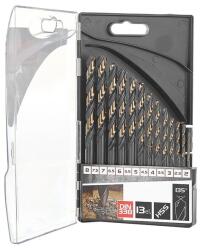 Tvardy Set de burghie metalice HSS pentru metal 13pcs 2-8mm 61421 (T02000) Burghiu