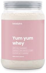 GymBeam BeastPink Yum Yum Whey 500 g fehércsoki kókusz