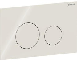 Geberit Clapeta actionare dubla rezervor wc , sticla lucioasa gri-nisip, Geberit Sigma40 (115.628.JL.1)
