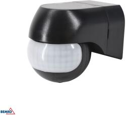 BEMKO Senzor de mișcare Bemko 230 V, 180°, IP44, negru, montaj pe perete BM-B50-SES12BL-A (B50-SES12BL-A)