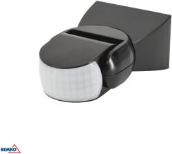 BEMKO Senzor de mișcare IP65, 180°, montaj aplicat, negru BM-B50-SES15BL (B50-SES15BL)