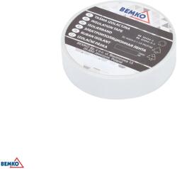 BEMKO szigetelőszalag fehér 15 mm x 10 m BM-E30-PVC1510WH (BM-E30-PVC1510WH)