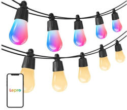 LEPRO ZB1-15 Wi-Fi fényfüzér, 15 m (ZB1-15-EU)