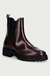 Barbour ghete scurte pentru femei din piele Fawne 9BY2-OBDUPH_93X