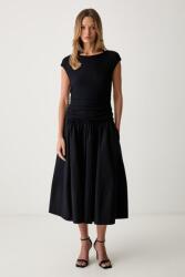 HUGO BOSS rochie evazată cu vâscoză Estruci 9BY2-SUDZT4_59X (50565542)