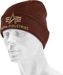 Alpha Industries 3D Beanie sapka - Powder Brown (2869863)