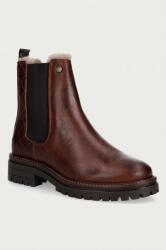 Barbour ghete scurte cu toc plat pentru femei din piele Evie 9BY2-OBDUPJ_88X (LFO0811BR51)