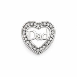 ÉkszerM Ezüst Apa Charm Ee 0096
