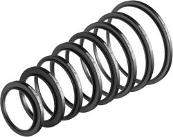 NEEWER 8-in-1 Step Up Ring (Menetbővítő gyűrű) Kit - szűrő adapter Set (8db) (10086196)