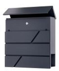 VIRONE MB-6/A PALAWAN postaláda újságtartóval, antracit (MB-6/A)