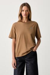 Lacoste női pamut póló - barna 34