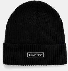 Calvin Klein sapka férfi pamut - fekete Univerzális méret