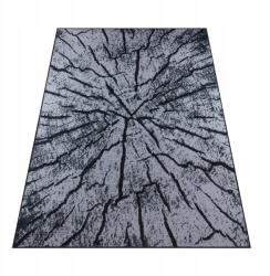 Dywany Chemex Szőnyeg 160X220 CM Hálószoba Nappaliba Szürke Fatörzs Természet Csúszásgátló (DYWAN BCF LUXURY MIĘKKI NOWOCZ)