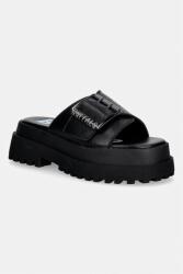 Buffalo női platformos papucs Pluto Slide Buckle - fekete Női 40
