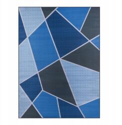 Sindbad Nappali Szőnyeg 160x220CM Kék Csúszásgátló Geometrikus Mozaik Bcf