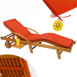 Detex Saltea pentru șezlong TAMI SUN, 195x55x5cm, portocale