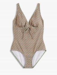 Bonprix B. p. c Geometrikus Mintás Egyrészes Fürdőruha 46-OS (929958)