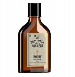 HiSkin Férfi Whisky Hajmosó és Sampon hajra és szakállra 3az1ben Méz 100 ml (5905359808534)
