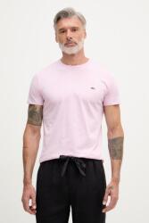 Lacoste t-shirt férfi pamut - rózsaszín XL