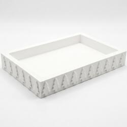 HARAHU Design tálca Fenyőcske - Fehér KP41100